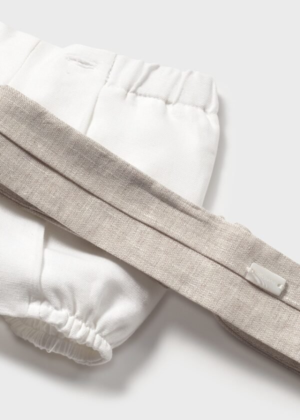 Conj. pantalon corto fajin - Imagen 4