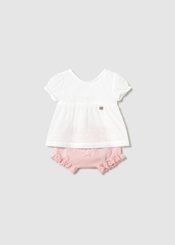 Conj. short tricot