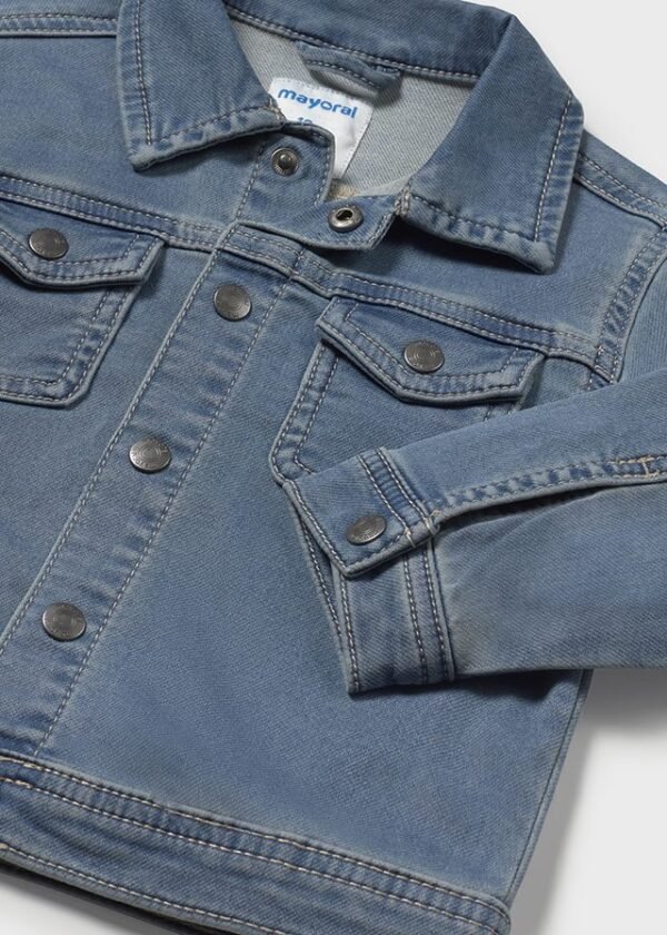 Cazadora soft denim - Imagen 4