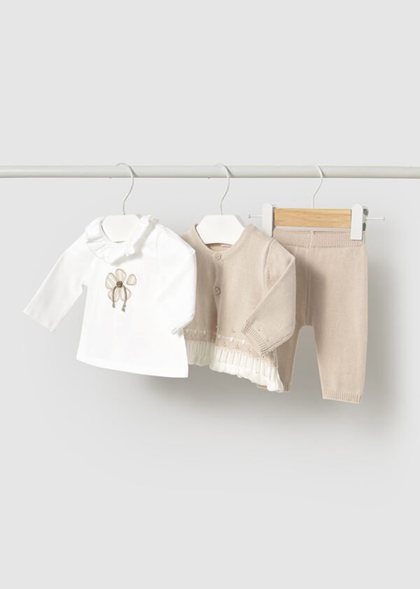 Conj. pantalon 3 piezas trico