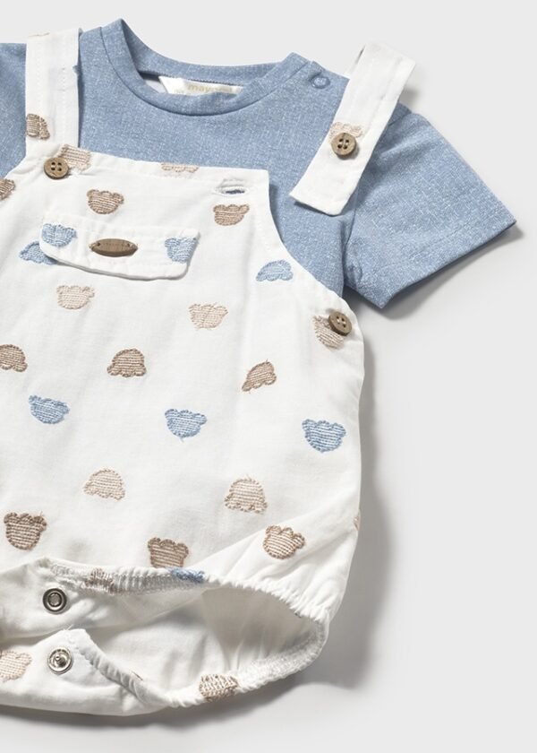 Conj. peto bordado y camiseta - Imagen 3