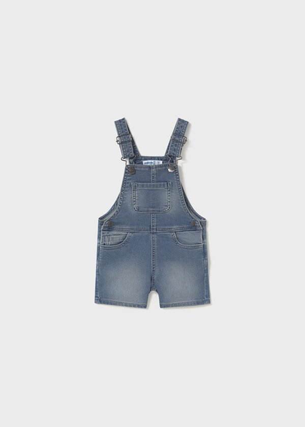 Peto corto soft denim - Imagen 2