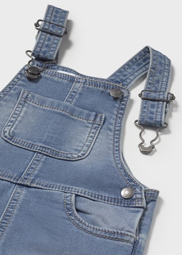 Peto corto soft denim - Imagen 4