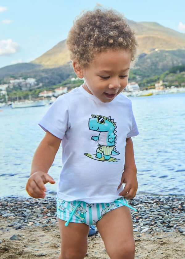 Conj. bañador camiseta