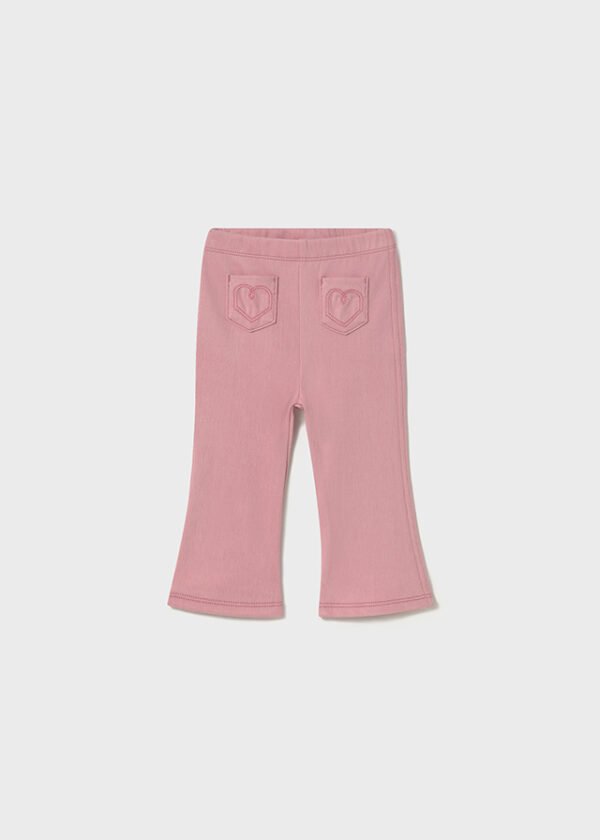 Leggings flared knitted denim - Imagen 5