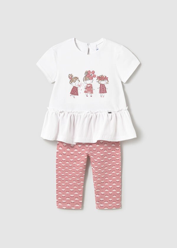 Conj. leggings estampado