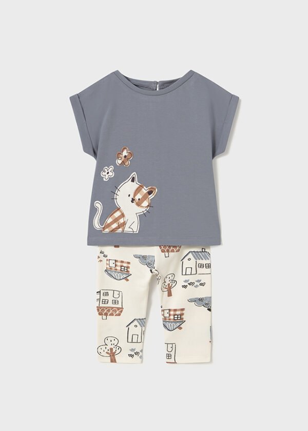 Conj. leggings estampado
