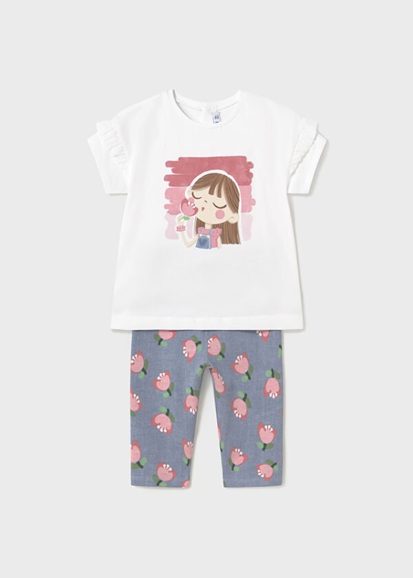 Conj. leggings estampado