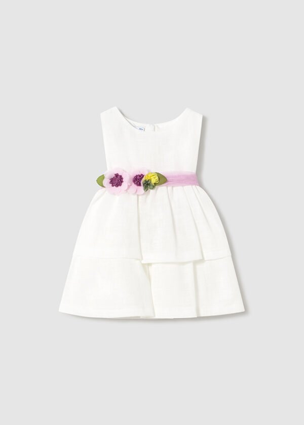 Vestido fajin flores - Imagen 2