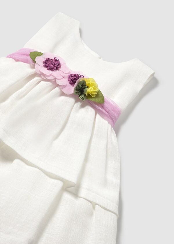 Vestido fajin flores - Imagen 4