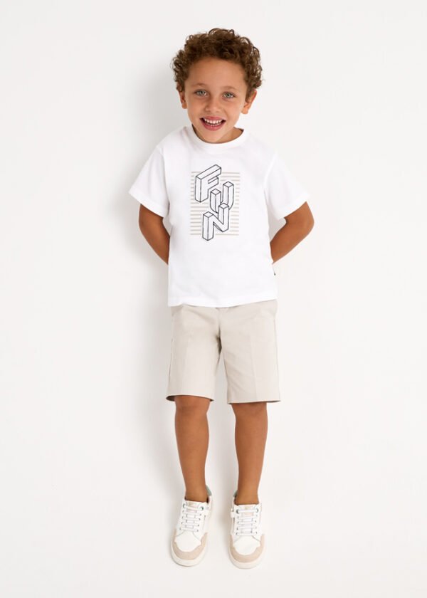 Camiseta m/c embossed "fun" - Imagen 3