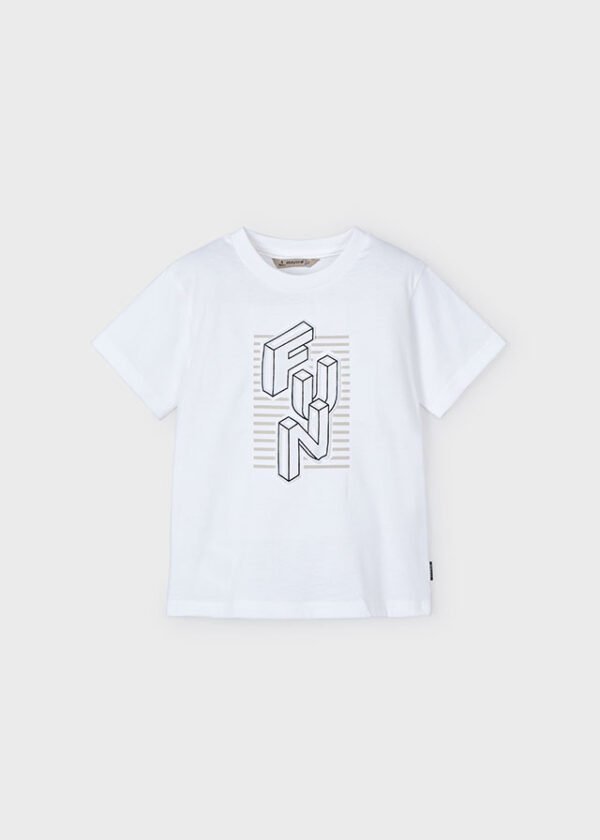 Camiseta m/c embossed "fun" - Imagen 4