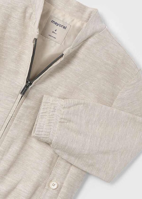 Cazadora lino suiting - Imagen 4