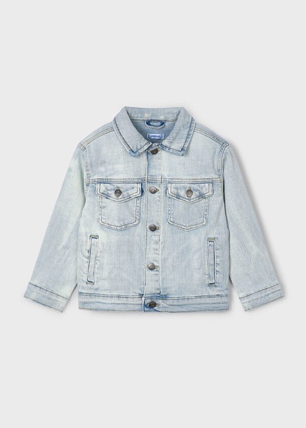 Cazadora denim trucker