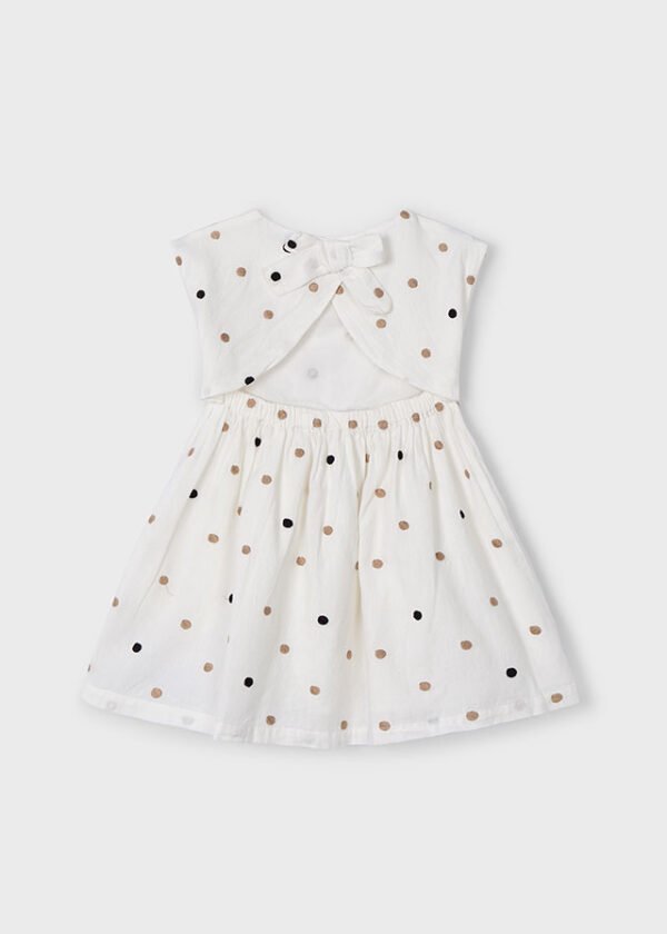 Vestido topos bordados - Imagen 5