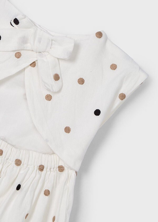 Vestido topos bordados - Imagen 6