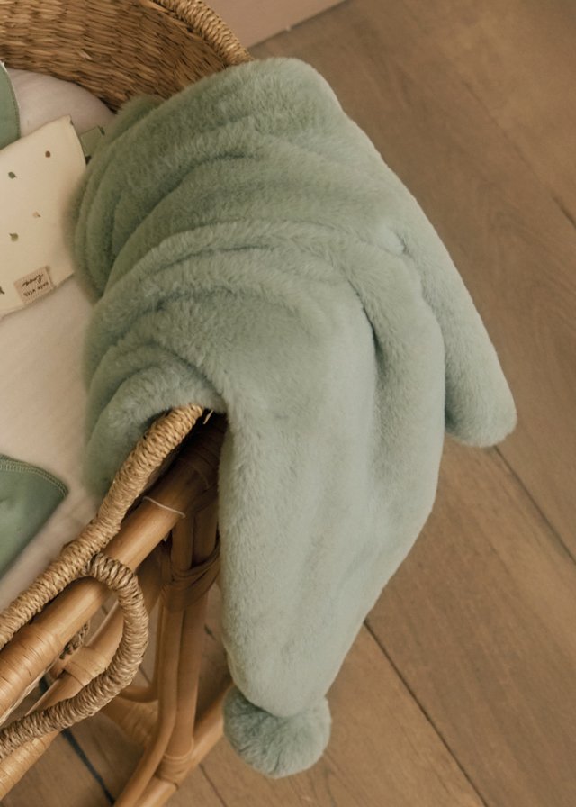 Manta pelo pom pom - Imagen 11